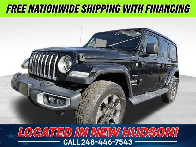 2019 Jeep Wrangler Unlimited Sahara 4x4 for sale in New Hudson, MI
