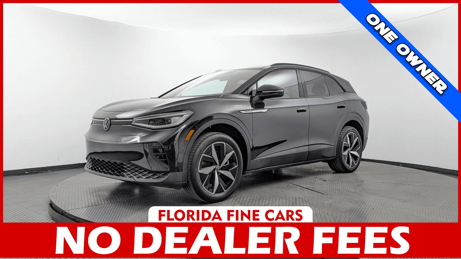 Deep Black Pearl 2023 Volkswagen ID.4 SUV / Crossover All-Wheel Drive Automatic
