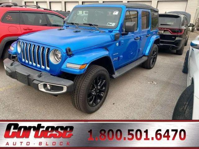 2021 Jeep Wrangler 4xe Unlimited Sahara 4x4 for sale in Rochester, NY