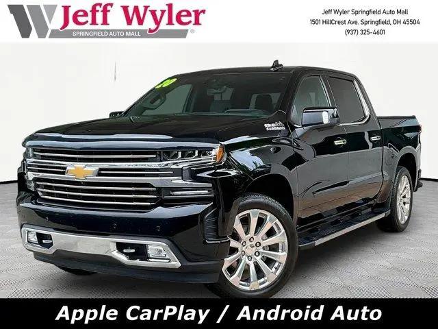 2020 Chevrolet Silverado 1500 4WD Crew Cab Short Bed High Country for sale in Springfield, OH