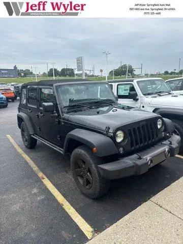 2016 Jeep Wrangler Unlimited Black Bear for sale in Springfield, OH