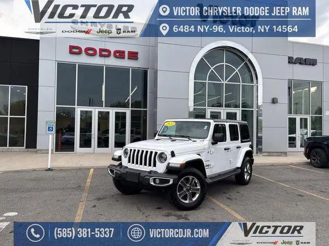 2022 Jeep Wrangler Unlimited Sahara 4x4 for sale in Victor, NY