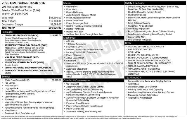 2025 GMC Yukon 4WD Denali for sale in South Salt Lake, UT