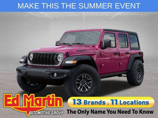 2026 Jeep Wrangler 4-Door Willys 4x4 for sale in Anderson, IN