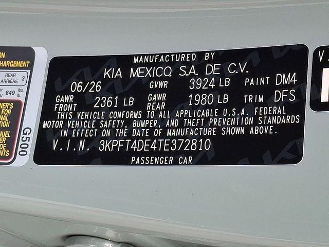 2026 Kia K4 LXS