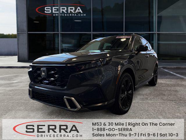 Urban Gray Pearl 2024 Honda CR-V Hybrid SUV / Crossover All-Wheel Drive Automatic