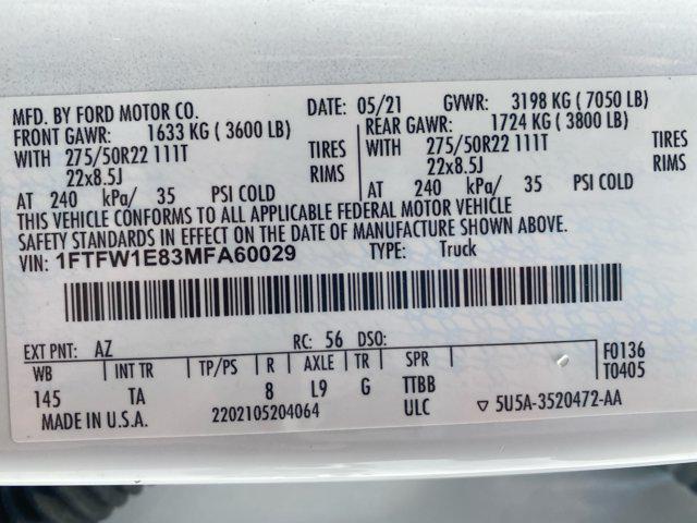 2021 Ford F-150 Limited