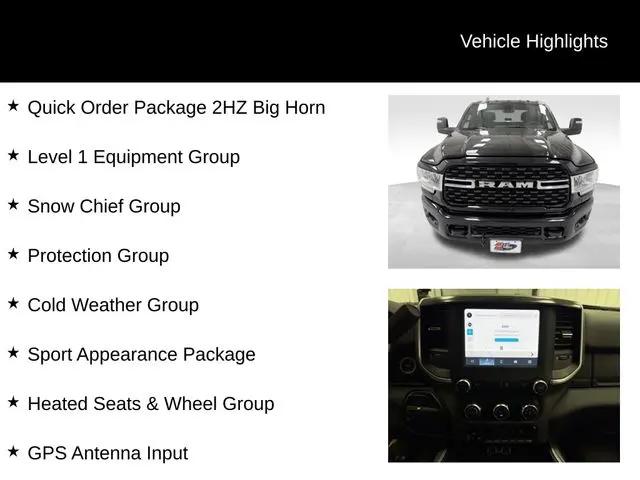 2023 Ram 2500 Big Horn Crew Cab 4x4 6'4" Box