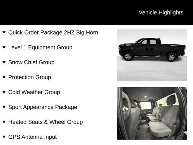 2023 Ram 2500 Big Horn Crew Cab 4x4 6'4" Box