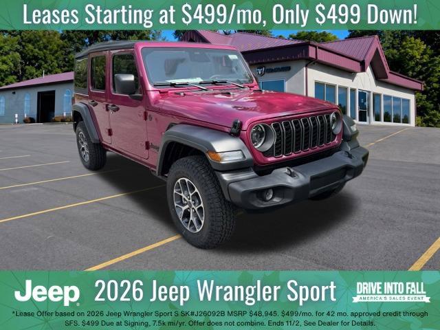 2026 Jeep Wrangler 4-Door Sport S 4x4 for sale in Cobleskill, NY