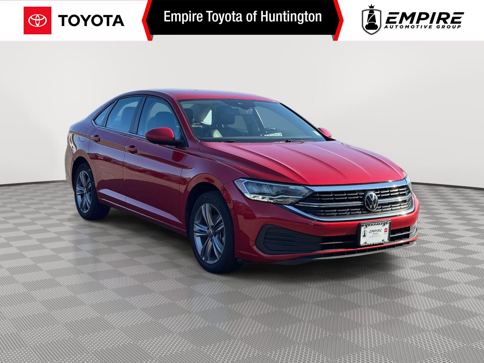 Red Metallic 2024 Volkswagen Jetta Sedan Front-Wheel Drive Automatic