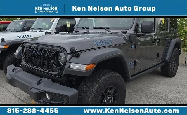 2025 Jeep Wrangler 4xe Willys 4xe for sale in Dixon, IL