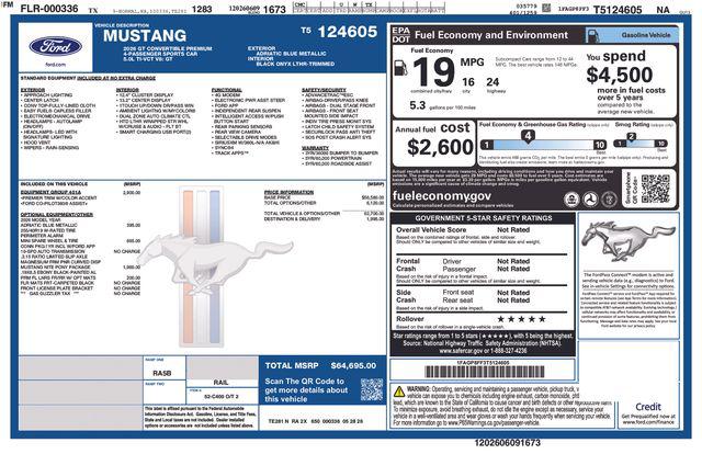 2026 Ford Mustang GT Premium for sale in Georgetown, TX