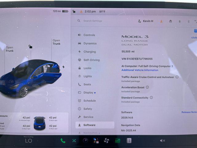 2020 Tesla Model 3 Long Range Dual Motor All-Wheel Drive