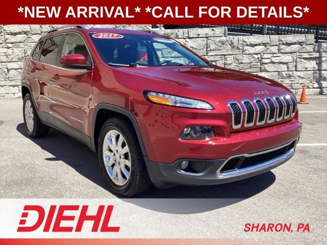2017 Jeep Cherokee Limited for sale in SHARON, PA