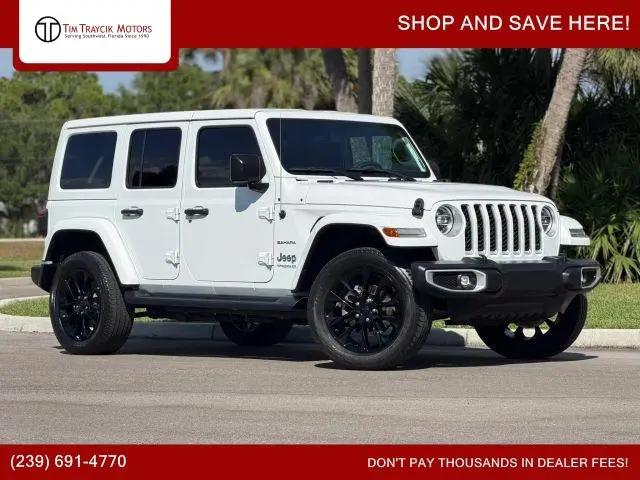 2021 Jeep Wrangler 4xe Unlimited Sahara 4x4 for sale in Fort Myers, FL