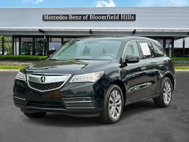 2014 Acura MDX Technology Pkg w/Entertainment Pkg for sale in Bloomfield Hills, MI