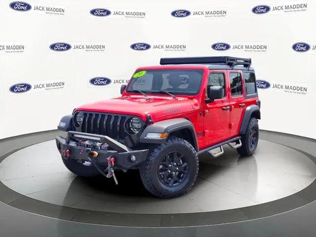 2020 Jeep Wrangler Willys 4x4 for sale in Norwood, MA
