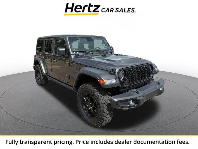 2025 Jeep Wrangler 4-Door Willys 4x4 for sale in Harvey, LA