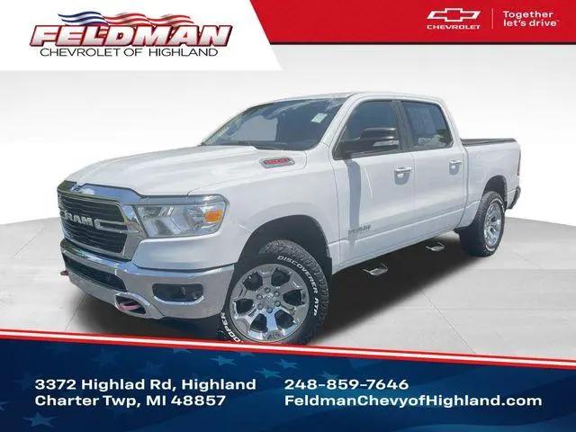 2019 Ram 1500 Big Horn/Lone Star Crew Cab 4x4 5'7" Box for sale in Highland, MI