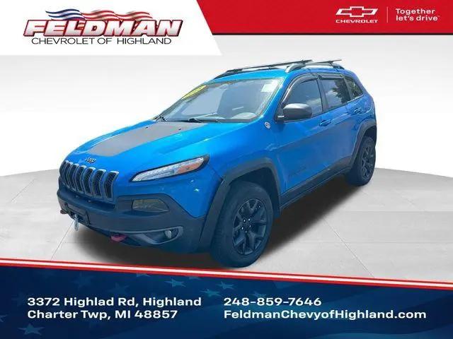 2018 Jeep Cherokee Trailhawk for sale in Highland, MI