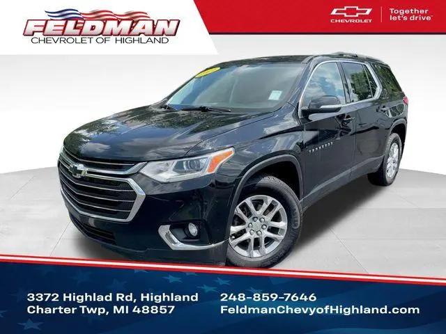 2021 Chevrolet Traverse LT Cloth for sale in Highland, MI