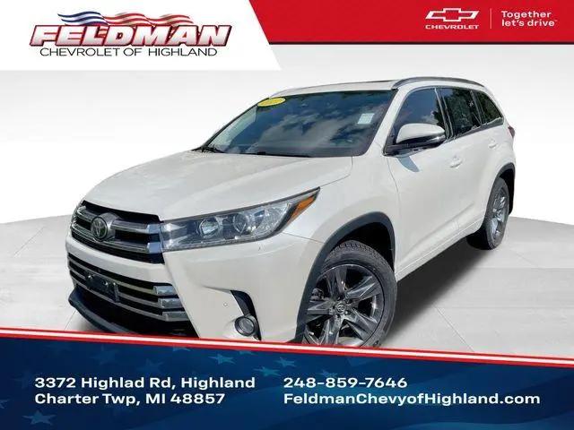 2017 Toyota Highlander Limited for sale in Highland, MI