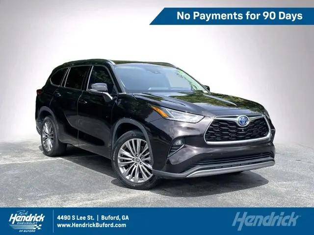 2022 Toyota Highlander Hybrid Platinum for sale in Buford, GA