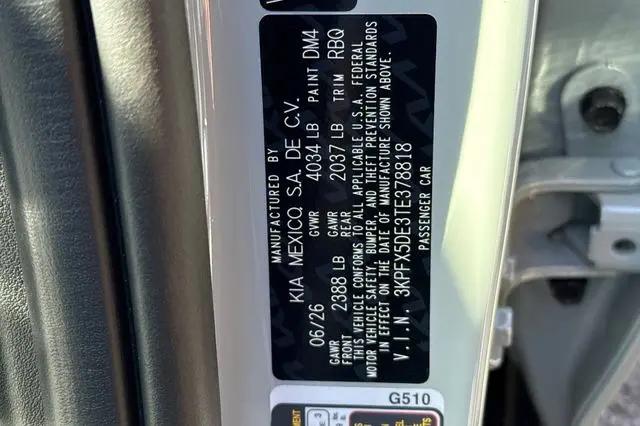 2026 Kia K4 EX