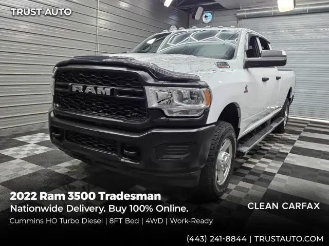 2022 Ram 3500 Tradesman Crew Cab 4x4 8 Box for sale in Sykesville, MD