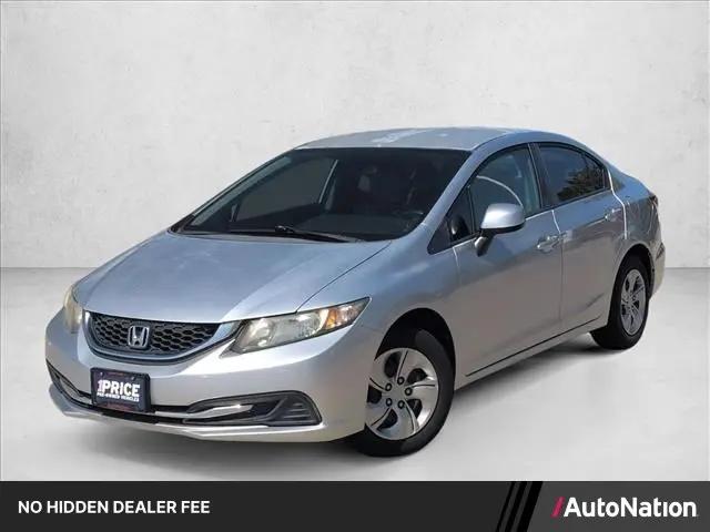 2013 Honda Civic LX for sale in Houston, TX