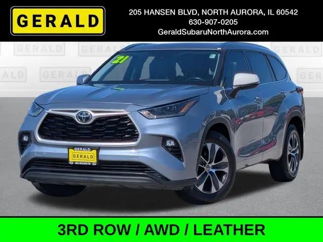 2021 Toyota Highlander XLE for sale in North Aurora, IL