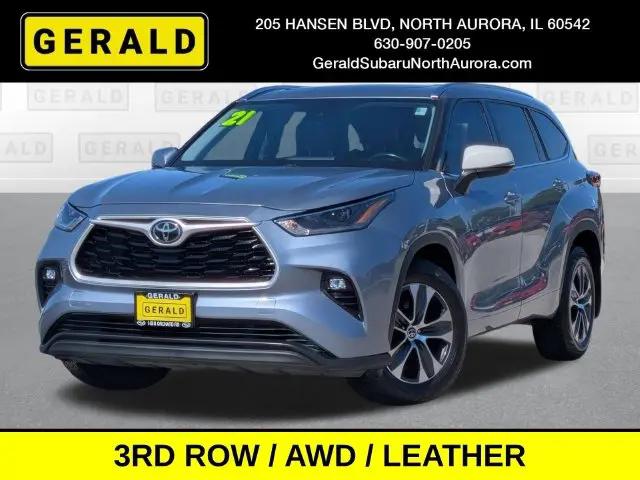 2021 Toyota Highlander XLE for sale in North Aurora, IL