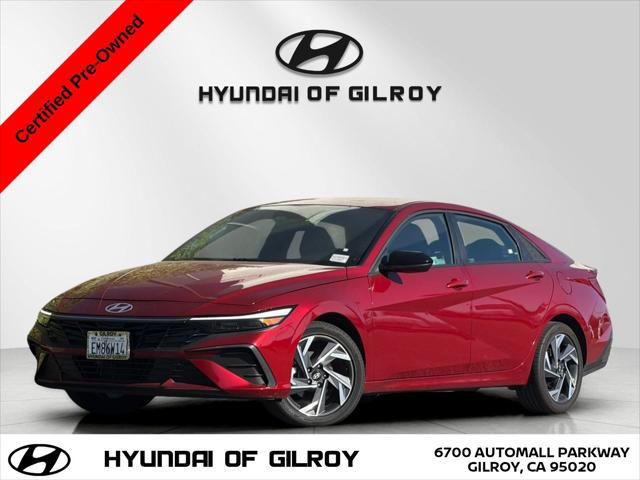 2025 Hyundai Elantra Hybrid SEL Sport for sale in GILROY, CA