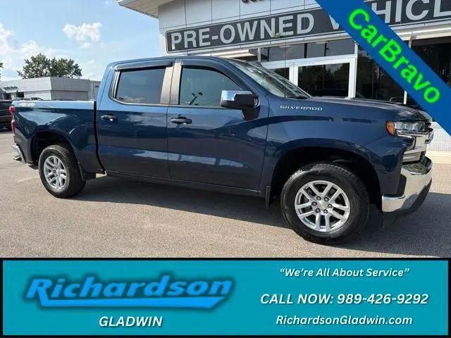 2021 Chevrolet Silverado 1500 4WD Crew Cab Short Bed LT with 2FL for sale in GLADWIN, MI