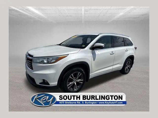2016 Toyota Highlander XLE V6 for sale in South Burlington, VT