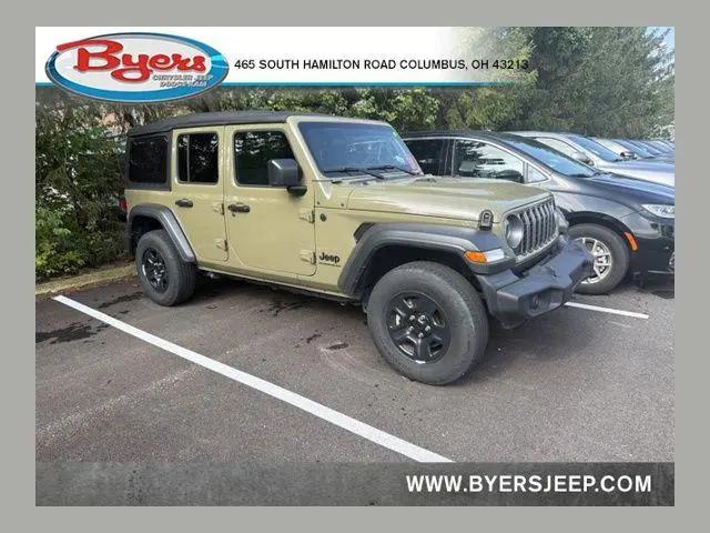 2025 Jeep Wrangler 4-Door Sport 4x4 for sale in Columbus, OH