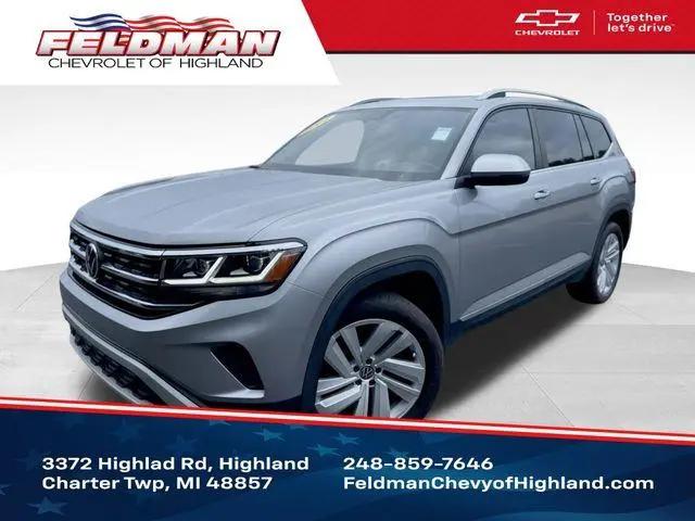 2021 Volkswagen Atlas 3.6L V6 SEL for sale in Highland, MI