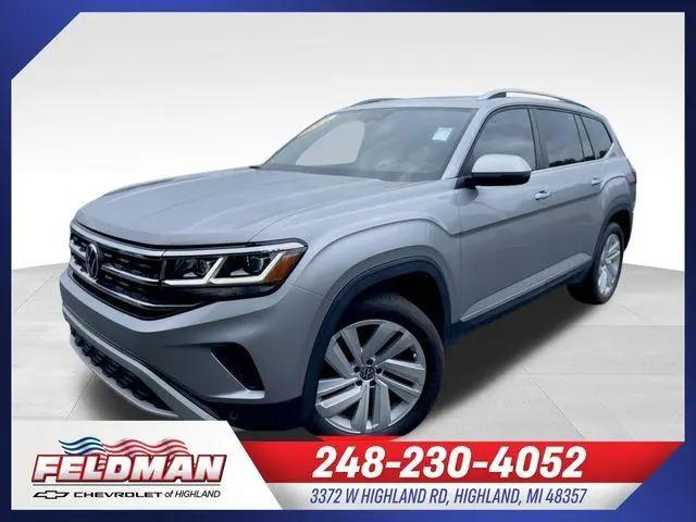 2021 Volkswagen Atlas 3.6L V6 SEL for sale in Highland, MI