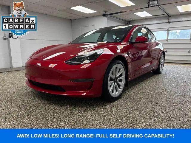 2022 Tesla Model 3 Long Range Dual Motor All-Wheel Drive for sale in Cuyahoga Falls, OH