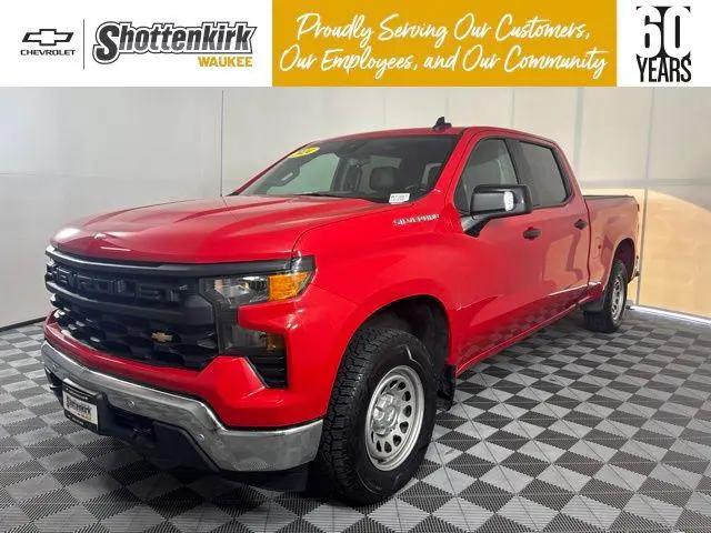 2024 Chevrolet Silverado 1500 4WD Crew Cab Standard Bed WT for sale in Waukee, IA