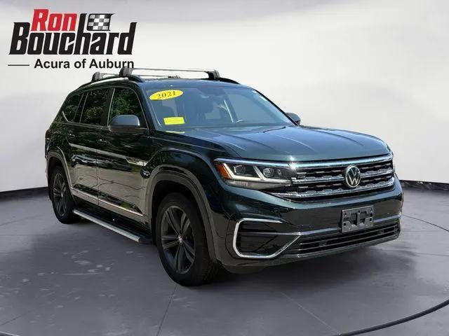 2021 Volkswagen Atlas 3.6L V6 SE w/Technology R-Line for sale in Auburn, MA