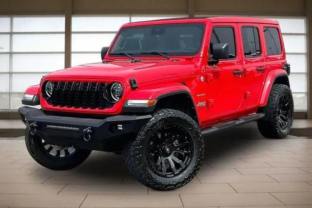 2024 Jeep Wrangler 4-Door Sahara 4x4 for sale in Oklahoma City, OK