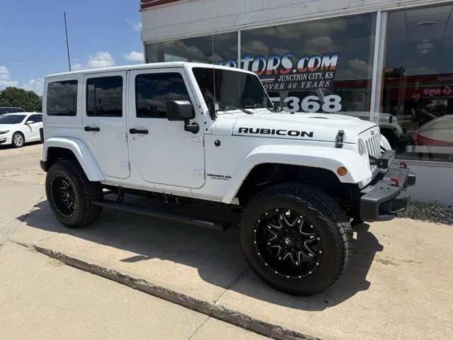 2016 Jeep Wrangler Unlimited Rubicon Hard Rock for sale in Junction City, KS