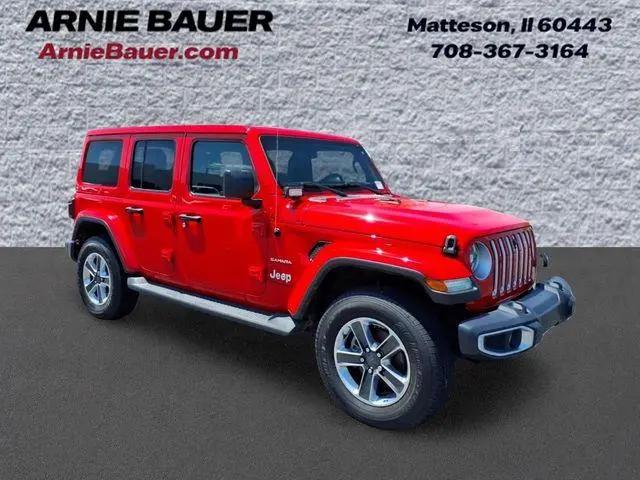 2023 Jeep Wrangler 4-Door Sahara 4x4 for sale in Matteson, IL