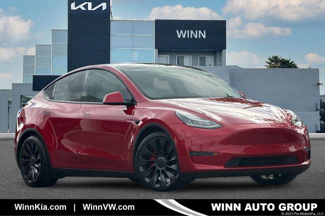 2021 Tesla Model Y Performance Dual Motor All-Wheel Drive for sale in Newark, CA