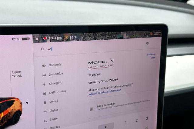 2021 Tesla Model Y Performance Dual Motor All-Wheel Drive