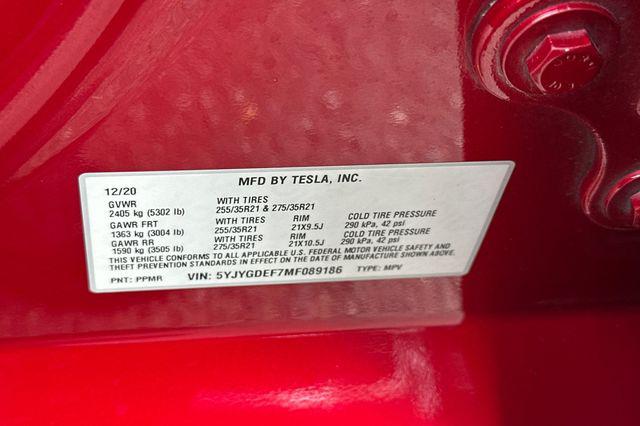 2021 Tesla Model Y Performance Dual Motor All-Wheel Drive