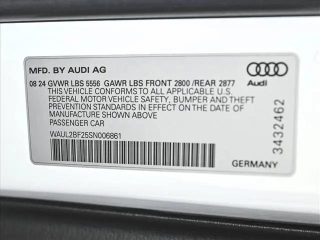 2025 Audi A6 Premium Plus 55 TFSI quattro S tronic