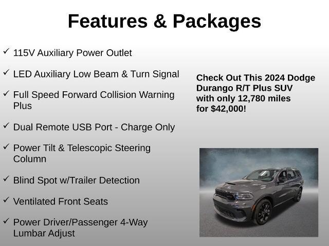 2024 Dodge Durango R/T Plus AWD